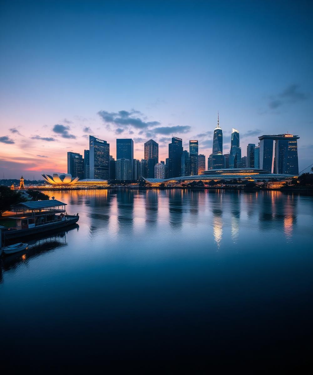 Skyline of Singapore